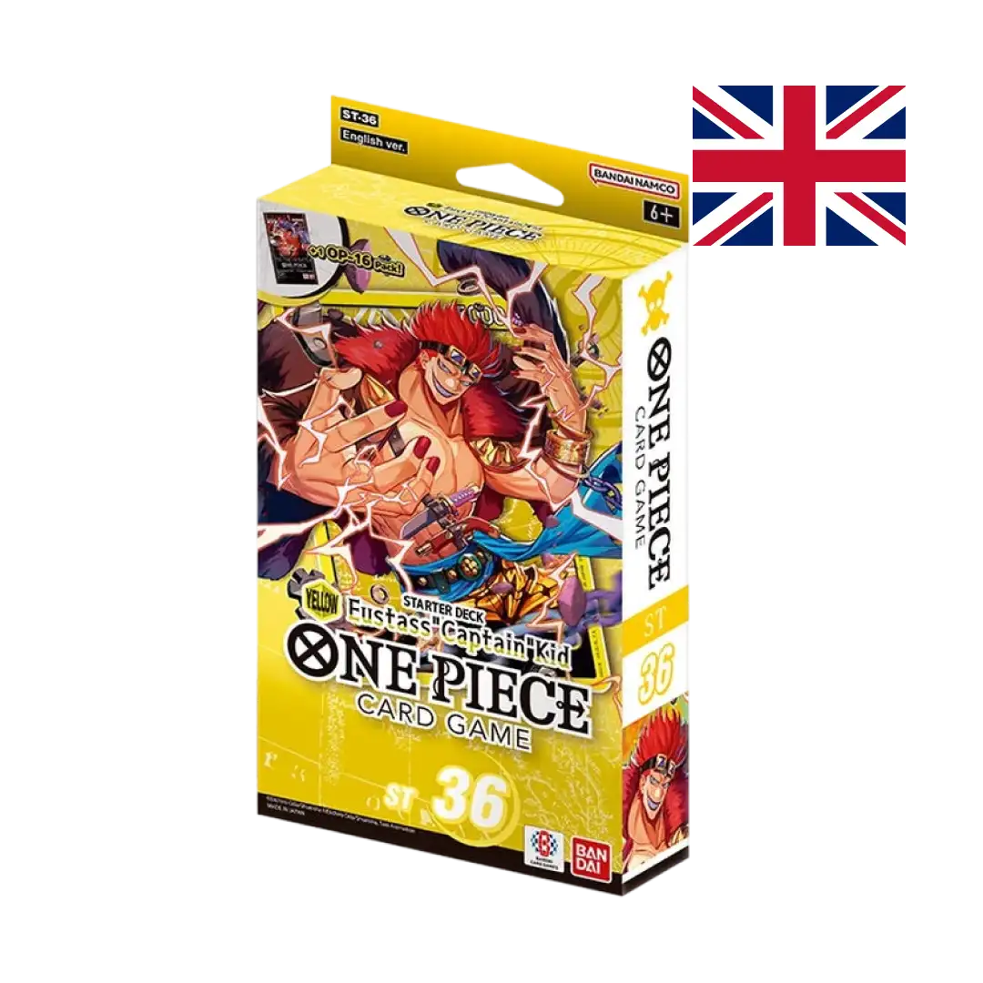 ST-36 Yellow Eustass Captain Kid – Starter Deck One Piece Card Game ENG