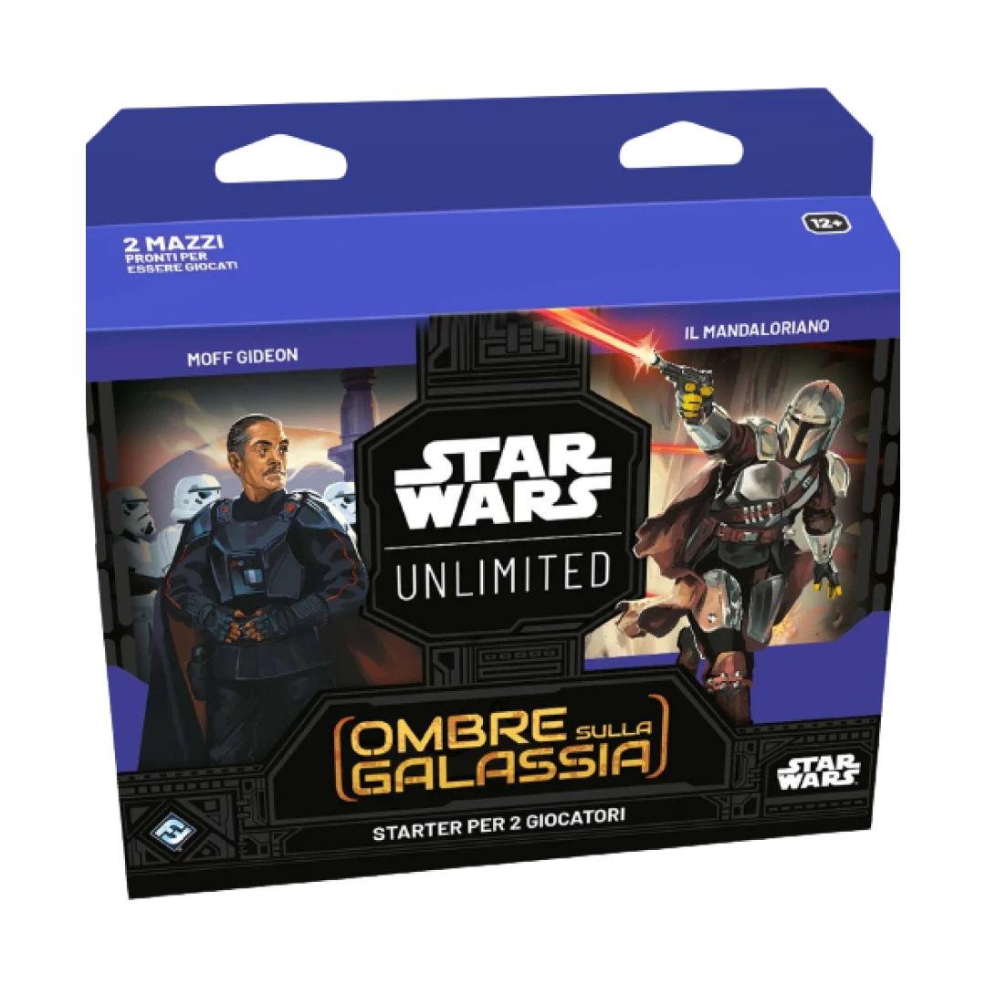 Starter da 2 Giocatori di Star Wars Unlimited Ombre sulla Galassia in italiano