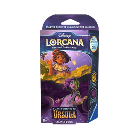 Starter Deck Ambra/Ametista - Il Ritorno di Ursula –  Lorcana TCG Disney (ITA)