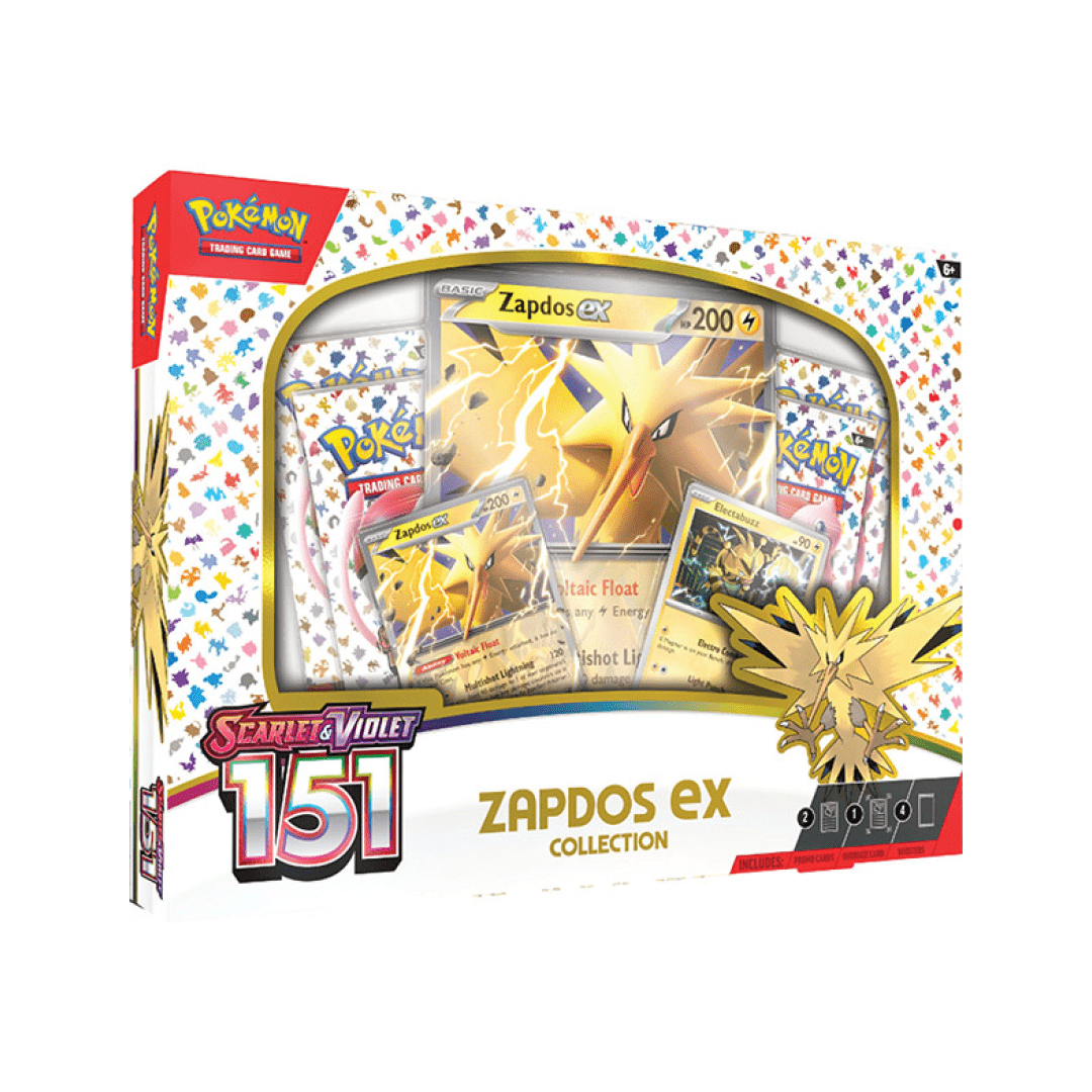 Pokemon 151 Zapdos-ex Collection (ENG) - nothangbutbands.com