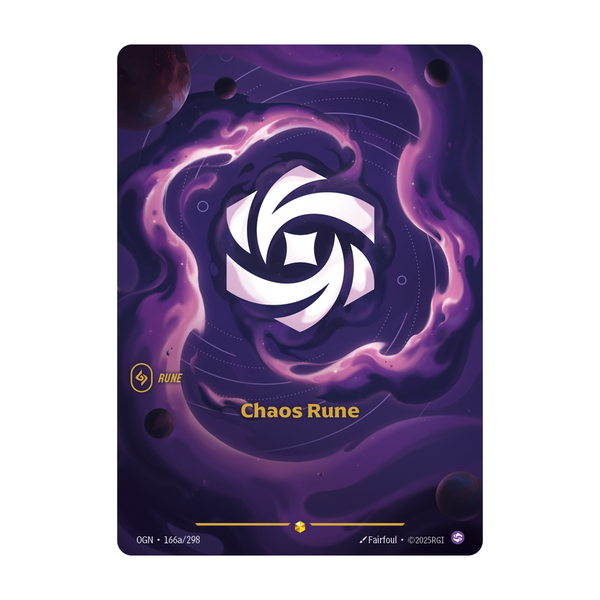 Riftbound Rune: Chaos Rune.