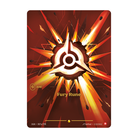 Riftbound Rune: Fury Rune.