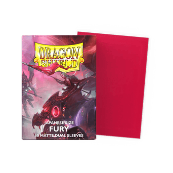 Small Japanese Dual Matte Fury (60 Bustine) Dragon Shield - nothangbutbands.com