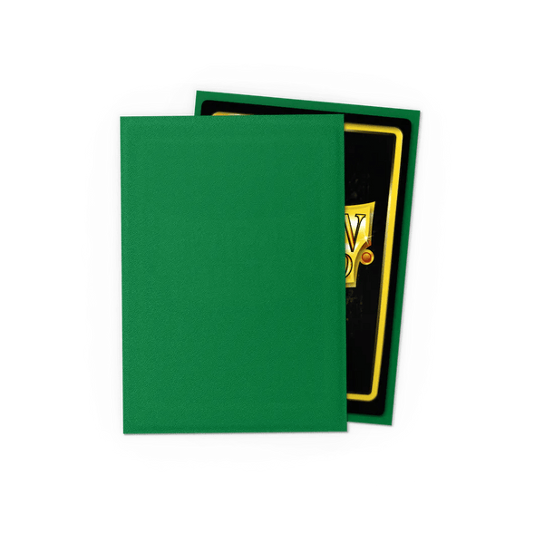 Small Japanese Matte Emerald (60 Bustine) Dragon Shield - nothangbutbands.com