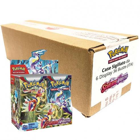 Scarlatto & Violetto - Case Sigillato da 6 Display 36 Buste (ITA) - nothangbutbands.com