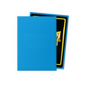 Standard Matte Sapphire (100 Bustine) Dragon Shield - nothangbutbands.com