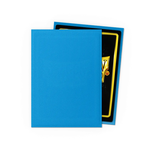 Standard Matte Sapphire (100 Bustine) Dragon Shield - nothangbutbands.com
