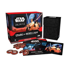Star Wars: Unlimited Spark of Rebellion - Prerelease Box da 6 Buste (ENG) - nothangbutbands.com