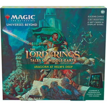 The Lord of the Rings: Tales of Middle-earth - Scene Box - Aragorn at Helm's Deep (ENG) - nothangbutbands.com